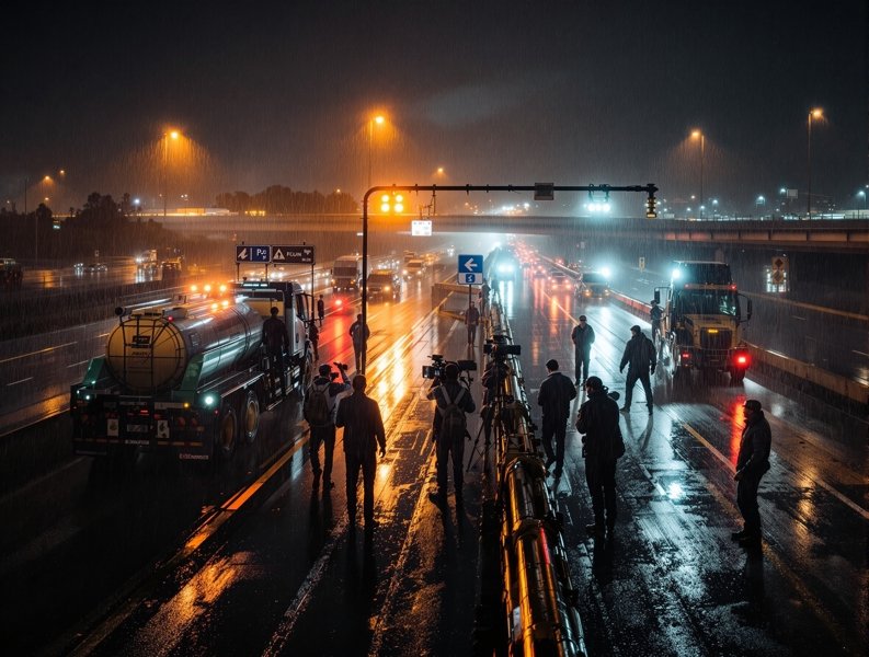 取景幕后《少年的你》铜元局立交：雨夜如何拍出窒息感