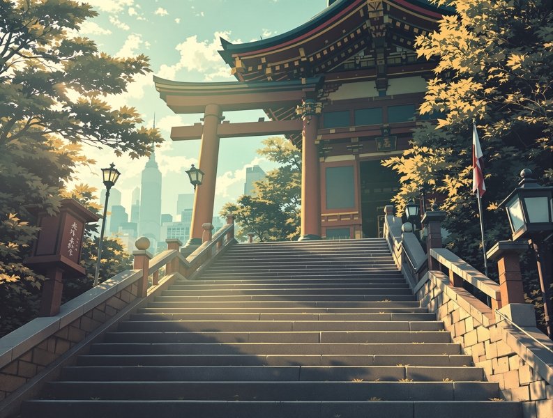 须贺神社石阶电影经典机位